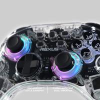 Gambar Stik PC Rexus GX400 Bluetooth Gamepad Macro Vibration Audio 3.5mm dari Lisensiantivirus undefined 5 Tokopedia