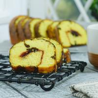 Gambar Bolu Gulung / Roll Cake dengan berbagai macam Rasa - 22Cm - Marble, Tiramisu Glaze dari Cherie Snack & Food undefined 2 Tokopedia