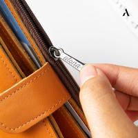 Gambar Dompet Panjang dompet Wanita Kulit Asli ALONA Branded Produk Lokal - Tan dari Ultimate Leather Go undefined 5 Tokopedia