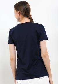 Gambar FILA Baju Kaos Wanita Culture IX - Navy - M dari FILA Official Store undefined 3 Tokopedia