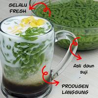 Gambar ES CENDOL DAWET DAUN SUJI ASLI TANPA PENGAWET (INSTAN/SAMEDAY) - GULA SAJA dari DUA GARIS STORE undefined 4 Tokopedia