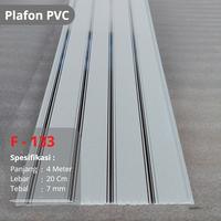 Gambar Plafon PVC Motif Serat Kayu Laminated/Doff Tebal 7mm Harga 56K/m - F-117.00 dari juragan interindo undefined 3 Tokopedia
