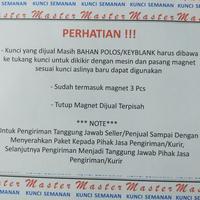 Gambar Bahan Duplikat Kunci Honda Beat P1 Jalur Kiri (TIDAK BISA LANGSUNG DIGUNAKAN) dari Sumber Kunci Tangerang undefined 3 Tokopedia
