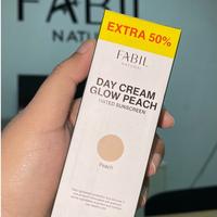 Gambar Day Cream Glow Peach Fabil Foundation Base Make Up Bidara Matte Lembab dari Gendhizhome undefined 3 Tokopedia