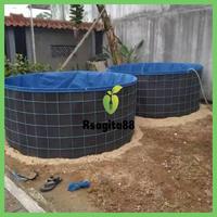 Gambar KOLAM BUNDAR/kolam Bioflok/kolam lele/kolam terpal Orchid/kolam dari RUMAH SAGITA undefined 1 Tokopedia