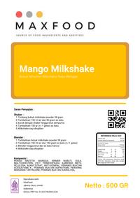 Gambar Mango Milkshake/ Bubuk Minuman Milkshake Rasa Mangga 500 GR dari Max Beverages Surabaya undefined 2 Tokopedia