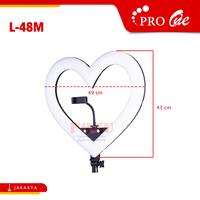 Gambar LED Multi-Color Love Light Pro One L-48M dan Light Stand GL-200 dari Foyu Photo Jakarta undefined 2 Tokopedia