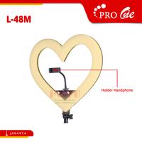 Gambar LED Multi-Color Love Light Pro One L-48M dan Light Stand GL-200 dari Foyu Photo Jakarta undefined 3 Tokopedia