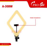 Gambar LED Bi-Color Diamond Ring Light Pro One A-30BW dan Light Stand GL-200 dari Foyu Photo Jakarta undefined 3 Tokopedia