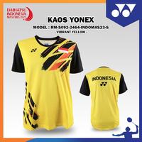 Gambar NEW JERSEY/KAOS BADMINTON YONEX RM 2464 EDISI INDONESIA MASTERS 2023 - VIBRANT YELLOW, S dari Victor Sport Indonesia undefined 4 Tokopedia