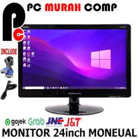 Gambar Monitor Led 24inch Pc / MONITOR LED KOMPUTER 24 inch / LED GAMING dari Pc Murah Comp undefined 1 Tokopedia