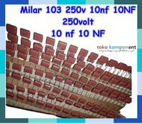 Gambar Milar 103 250v 10nf 10NF 250volt 10 nf 10 NF dari toko-komponen undefined 1 Tokopedia
