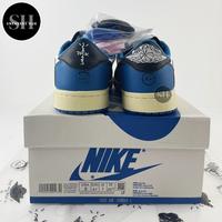 Gambar Air Jordan 1 Low Fragment Travis Scott Moca Blue BNIB 100% Real Pict - 38 dari Stepbystep.id undefined 4 Tokopedia