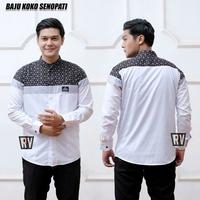 Gambar Baju koko pria mislim, koko Senopati m l xl - kunyit, L dari kanayastore. id undefined 2 Tokopedia