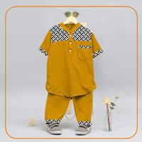 Gambar Baju Koko Anak Laki laki terbaru lengan pendek - Putih, 1-2 thn dari Yanura Official undefined 5 Tokopedia