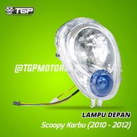 Gambar Lampu Depan Set Reflektor Headlamp Honda Scoopy Karbu 2010 2011 2012 dari Lestari Motor 2 undefined 2 Tokopedia