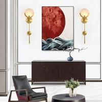 Gambar Fareza Lampu Dinding Minimalis Modern Bola Marmer dari farezarus undefined 2 Tokopedia