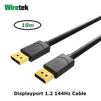 Gambar DisplayPort to DisplayPort 1.2 144Hz Cable 10 meter WIRETEK dari Tokomipo1 undefined 1 Tokopedia