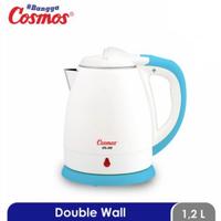 Gambar Cosmos Kettle Listrik / Ketel Listrik / Teko Listrik 1.2 Liter CTL 210 - Putih dari Rejeki Elektronik Jogja undefined 3 Tokopedia
