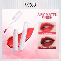Gambar YOU CLOUD TOUCH FIXING LIP TINT 2.5GR - LIPTINT Y.O.U BPOM - MISTY NIGHT dari agogostore undefined 1 Tokopedia
