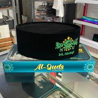 Gambar Peci NU Hitam Bordir Nama Bawah Logo Langsung Jadi Ngga Pakai PO - NU Hijau+Nama, No.1 (50cm) dari gudang peci songkok bekasi undefined 3 Tokopedia