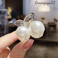 Gambar jedai Mutiara Cherry 3,5cm Jepit Salon Korea Mutiara Jepit Poni dari Shalimar88 undefined 2 Tokopedia