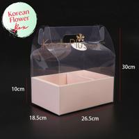 Gambar Kotak Bunga Box Bunga Kotak Kue Cake Mika Korea dari kadoplus undefined 5 Tokopedia