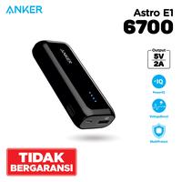 Gambar PowerBank Anker PowerCore Astro E1 6700mAh Black - A1211 - Hitam dari Anker Indonesia undefined 1 Tokopedia