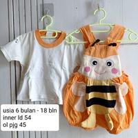 Gambar setelan anak laki laki usia 3-5 tahun/ preloved stelan piyama kaos dari ZEEKADA undefined 2 Tokopedia