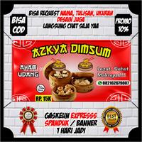 Gambar Spanduk Banner Dimsum Spanduk Backdrop Jualan Dimsum Ukuran 150 x 60cm dari AFR PRINTING25 undefined 1 Tokopedia