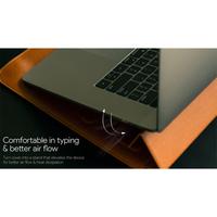 Gambar Tas MacBook Pro Air M2 M1 13 14 15 16 Inch SwitchEasy EasyStand Sleeve - Pro 15/16, Black dari Bigberry Cellular undefined 5 Tokopedia