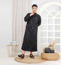 Gambar Jubah Gamis Pria Baju Koko Model Pakistan Pakaian Muslim Arab Yanura 9 - Putih, M dari Jam Karakter Bandung Official undefined 1 Tokopedia