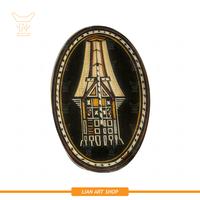 Gambar Hiasan Dinding Ukiran Rumah Toraja Model Oval dari Lian Art Shop undefined 2 Tokopedia