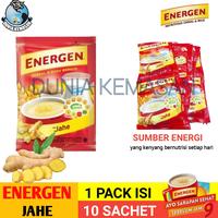 Gambar Energen JAHE 32gram (10 sachet) sereal susu sarapan 1 Renceng isi 10 dari DUNIA KEMASAN undefined 1 Tokopedia