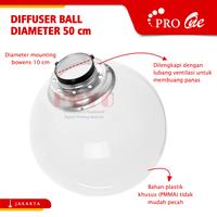 Gambar Spherical Globe Light Diffuser Ball Pro One Diameter 50 cm dari Foyu Photo Jakarta undefined 3 Tokopedia