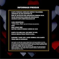 Gambar Kartu Perdana Nomor Cantik simpati 4G LTE Murah Berkualitas - 0812 1414 2600 dari Hamparan Keberkahan_NEW undefined 2 Tokopedia