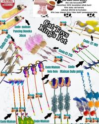 Gambar MAINAN PANCING KUCING CT99 - DENGAN BUBBLE dari king's petshop undefined 1 Tokopedia
