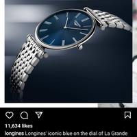 Gambar Jam Tangan Pria Longines La Grande Classique Blue Dial Quartz Movement dari Don Will Preloved undefined 5 Tokopedia
