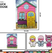 Gambar bebek kertas viral mainan edukasi anak paper duck book langsung main - Duck Cafe, Sudah di Susun dari Devalina shop undefined 2 Tokopedia