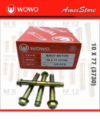 Gambar Dynabolt 10x77 mm WOWO Baut Beton isi 125 pcs/ktk/Dinabol M10/Dinabolt dari Ameistore78 undefined 1 Tokopedia
