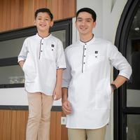 Gambar BAJU KOKO SETELAN COUPLE DEWASA DAN ANAK PAKAIAN MUSLIM SERAGAM FAMILY - Dewasa SotfBlue, M dari Gudangclothing.id undefined 4 Tokopedia