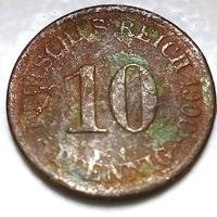 Gambar Koin Jerman 10 Pfennig - Wilhelm II th 1900 dari Frieesky Vintage undefined 1 Tokopedia