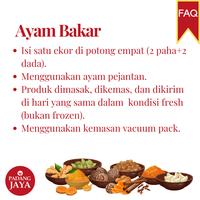 Gambar Ayam Bakar Padang Khas Restoran Padang Jaya 1 Ekor dari Rendang Padang Jaya undefined 2 Tokopedia