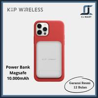 Gambar KIIP EW52 WIRELESS POWERBANK MAGNETIC MAGSAFE 20W FAST CHARGING TYPE C - Putih dari CJMART99 undefined 1 Tokopedia
