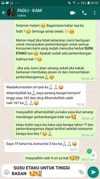 Gambar Susu Peninggi Badan Anak dan Remaja - Obat Penambah Tinggi Badan Alami dari Nafadh Herbal undefined 5 Tokopedia