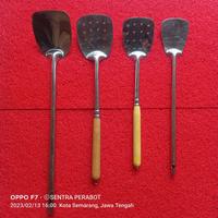 Gambar Spatula Sutil Susruk Alat Penggorengan Stainless - Besar Lubang dari Sentra Perabot Online undefined 1 Tokopedia