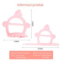 Gambar Mainan Teether Gelang Bayi Silikon | Mainan Gigitan Gigi Bayi - Kuda Pink dari Little Star Baby Shop_NEW undefined 5 Tokopedia