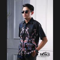 Gambar Kemeja Batik Motif Khas Kalbar 1 - Hijau..., M dari Noble Pontianak undefined 1 Tokopedia