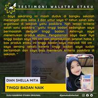 Gambar Susu Obat Peninggi Badan Remaja 17 Tahun - ETAKU Penambah Tinggi Badan dari Nafadh Herbal undefined 5 Tokopedia