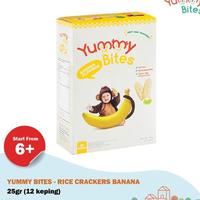 Gambar Yummy Bites Rice Crackers Banana 25G dari GoedangDente undefined 1 Tokopedia